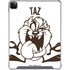 Looney Tunes Taz Big Head iPad Cases