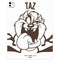 Looney Tunes Taz Big Head iPad Pro 13in M4 (2024) Skin