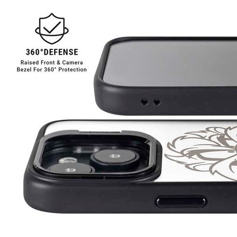 Looney Tunes Taz Big Head iPhone 14 Kickstand Case