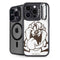 Looney Tunes Taz Big Head iPhone 14 Pro Max Kickstand Case