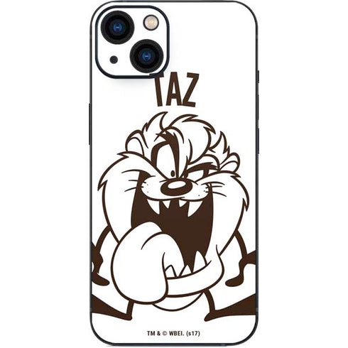 Looney Tunes Taz Big Head iPhone Skins