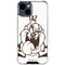 Looney Tunes Taz Big Head iPhone 15 Clear Case