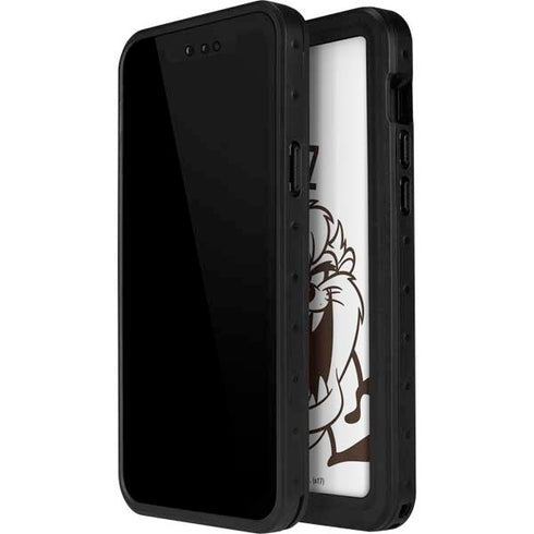 Looney Tunes Taz Big Head iPhone 15 Plus Waterproof Case
