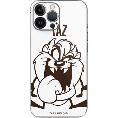 Looney Tunes Taz Big Head iPhone 15 Pro Max Skin