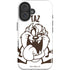 Looney Tunes Taz Big Head iPhone 16 Impact Case