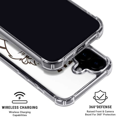 Looney Tunes Taz Big Head iPhone 16 MagSafe Case