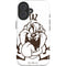 Looney Tunes Taz Big Head iPhone 16 Magsafe Impact Case