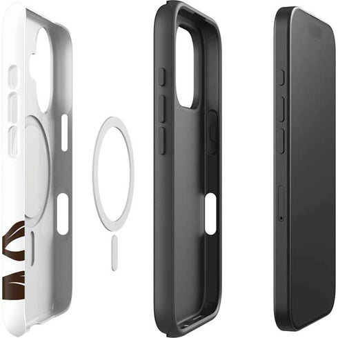 Looney Tunes Taz Big Head iPhone 16 Magsafe Impact Case