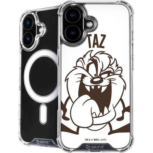 Looney Tunes Taz Big Head iPhone 16 Plus MagSafe Case