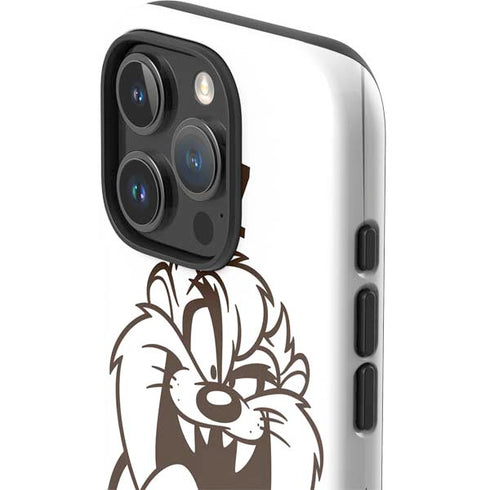 Looney Tunes Taz Big Head iPhone 16 Pro Max Impact Case