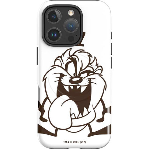 Looney Tunes Taz Big Head iPhone 16 Pro Max Magsafe Impact Case