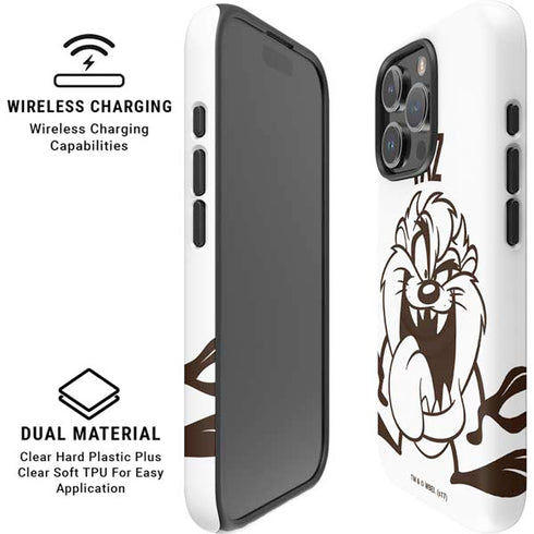 Looney Tunes Taz Big Head iPhone 16 Pro Max Magsafe Impact Case