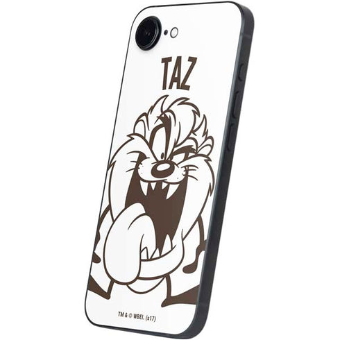Looney Tunes Taz Big Head iPhone 16e Skin