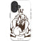 Looney Tunes Taz Big Head iPhone 17 Impact Case