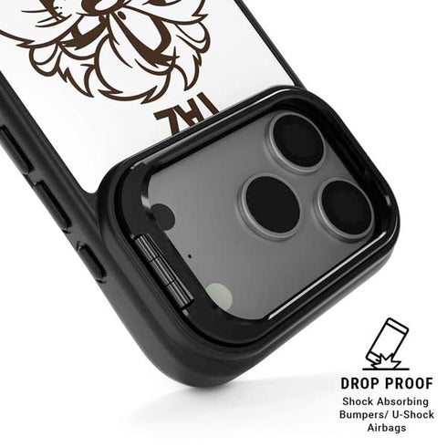 Looney Tunes Taz Big Head iPhone 17 Pro Kickstand Case