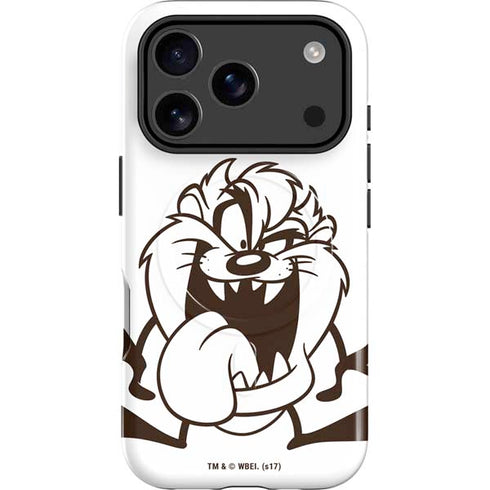 Looney Tunes Taz Big Head iPhone 17 Pro Magsafe Impact Case
