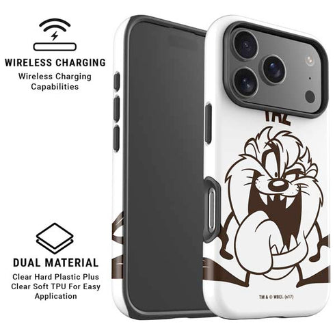 Looney Tunes Taz Big Head iPhone 17 Pro Magsafe Impact Case
