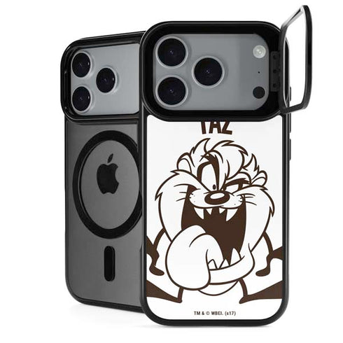 Looney Tunes Taz Big Head iPhone 17 Pro Max Kickstand Case