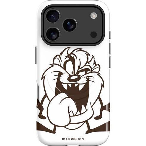 Looney Tunes Taz Big Head iPhone 17 Pro Max Magsafe Impact Case