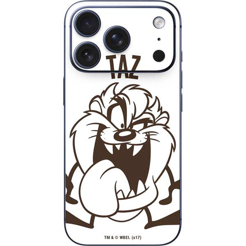 Looney Tunes Taz Big Head iPhone 17 Pro Max Skin