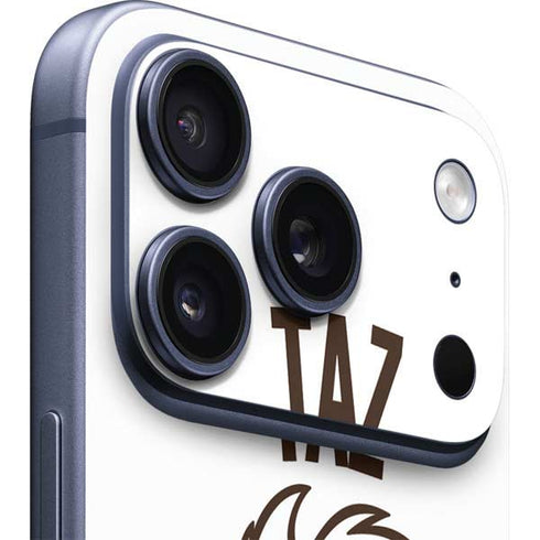 Looney Tunes Taz Big Head iPhone 17 Pro Skin