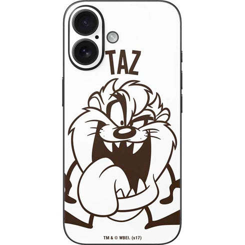 Looney Tunes Taz Big Head iPhone 17 Skin