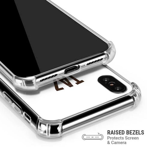 Looney Tunes Taz Big Head iPhone X/XS Clear Case