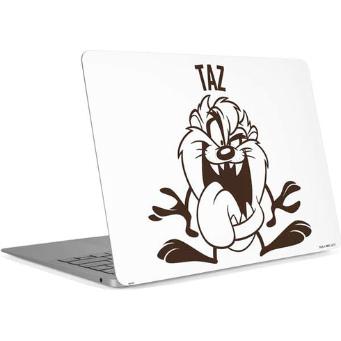 Looney Tunes Taz Big Head Apple MacBook Air Skin