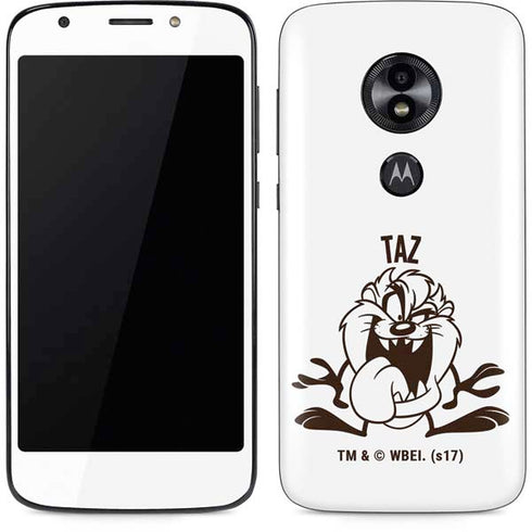 Looney Tunes Taz Big Head Moto E5 Play Skin