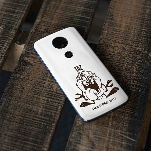 Looney Tunes Taz Big Head Moto E5 Plus Skin