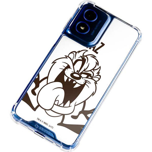Looney Tunes Taz Big Head Moto G 5G (2024) Clear Case