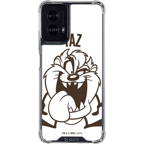 Looney Tunes Taz Big Head Moto G Power 5G (2024) Clear Case