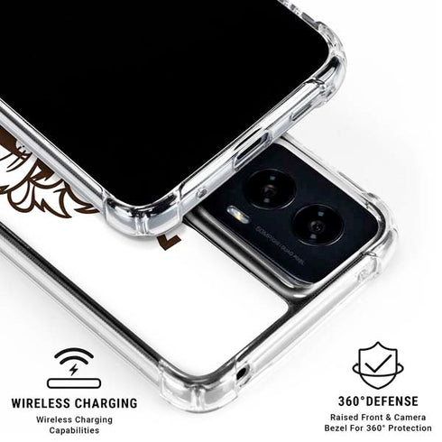 Looney Tunes Taz Big Head Moto G Power 5G (2024) Clear Case