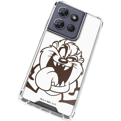 Looney Tunes Taz Big Head Moto G Power 5G (2025) Clear Case