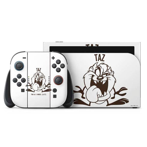 Looney Tunes Taz Big Head Nintendo Switch 2 (2025) with Joy-Con Skin