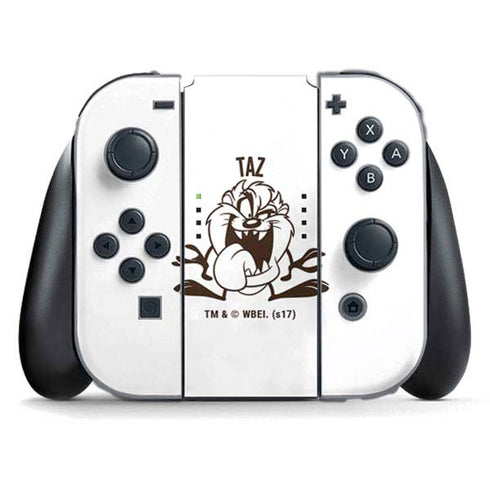 Looney Tunes Taz Big Head Nintendo Switch (2017-2021) Joy-Con Controller Skin