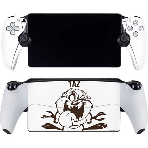 Looney Tunes Taz Big Head PlayStation Portal Remote Player Skin