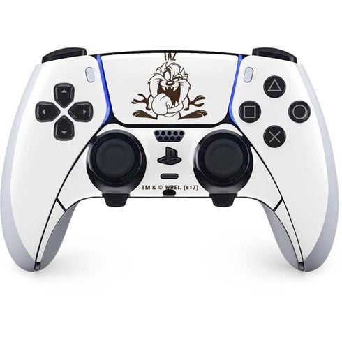 Looney Tunes Taz Big Head PS5 DualSense Edge Pro Controller Skin