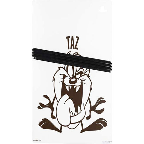 Looney Tunes Taz Big Head PS5 Pro Console Skin