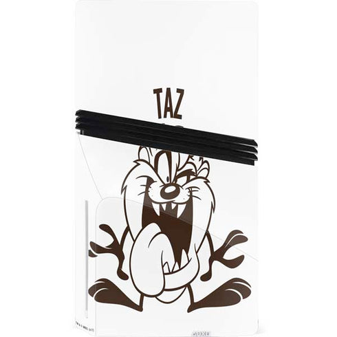 Looney Tunes Taz Big Head PS5 Pro Disk Console Skin