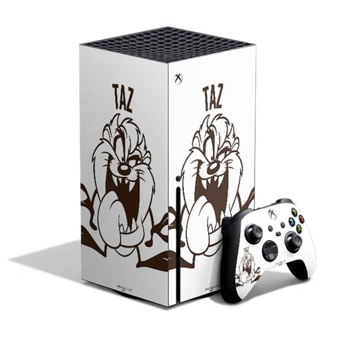 Looney Tunes Taz Big Head Xbox Series X Bundle Skin