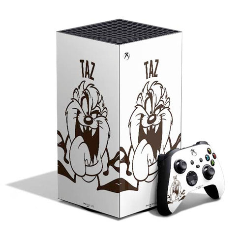 Looney Tunes Taz Big Head XBox Series X Digital Edition Bundle Skin