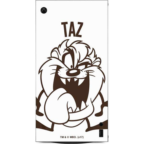 Looney Tunes Taz Big Head XBox Series X Digital Edition Console Skin