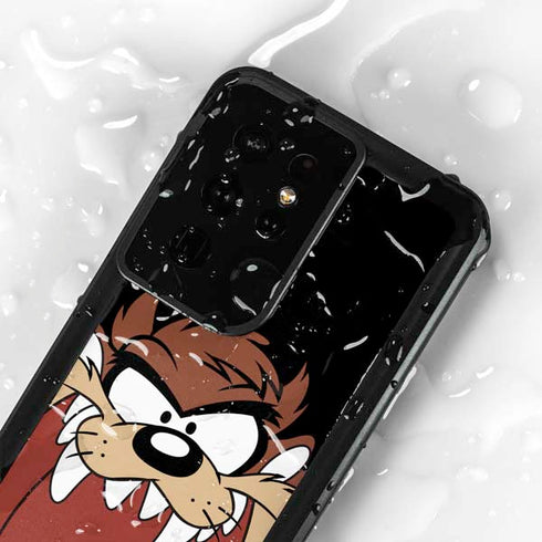 Looney Tunes Taz Galaxy S24 Ultra Waterproof Case