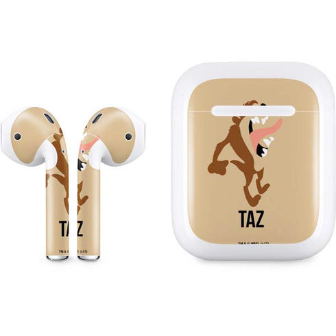 Looney Tunes Taz Identity Apple AirPods Skin