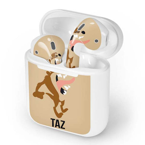 Looney Tunes Taz Identity Apple AirPods Skin