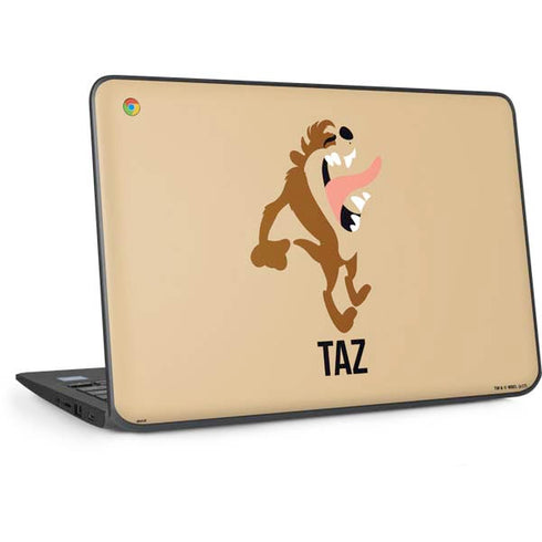 Looney Tunes Taz Identity HP Chromebook Skin