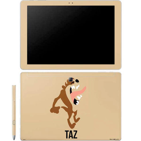 Looney Tunes Taz Identity Galaxy Book 12in Skin
