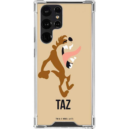 Looney Tunes Taz Identity Galaxy S23 Ultra Clear Case