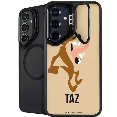 Looney Tunes Taz Identity Galaxy S25 Kickstand Case